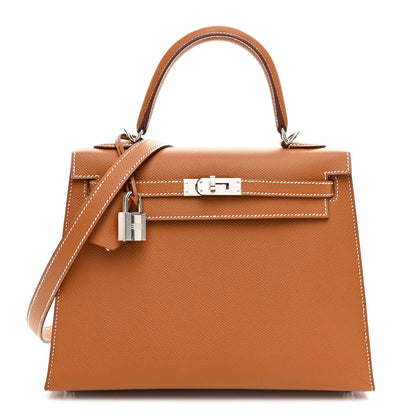 Hermes Epsom Kelly Sellier 25 Gold 1 of 9