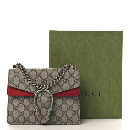 Gucci GG Supreme Monogram Mini Dionysus Shoulder Bag Hibiscus Red 11 of 11