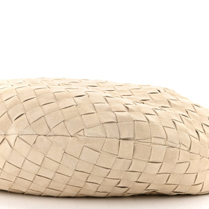Bottega Veneta Suede Intrecciato Teen Jodie Sand 10 of 10