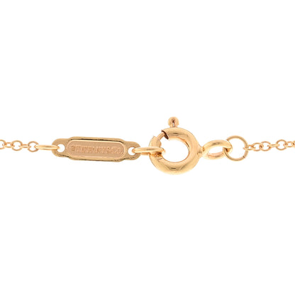 Tiffany 18K Rose Gold Return To Tiffany Heart Key Pendant Necklace 4 of 5