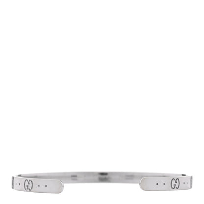 Gucci 18K White Gold Icon Cuff Bracelet 2 of 5