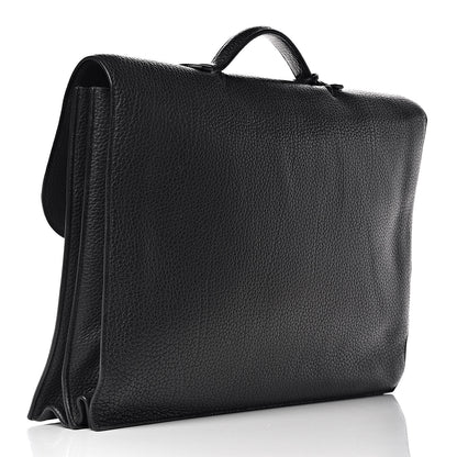 Hermes Fjord Sac a Depeche 41 Briefcase Black 3 of 10
