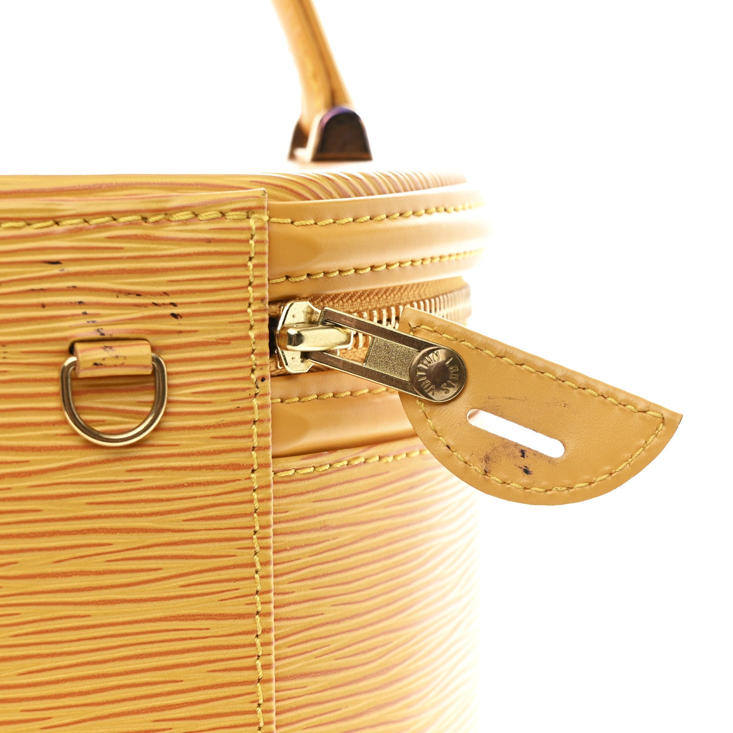 Louis Vuitton Epi Cannes Yellow 10 of 11