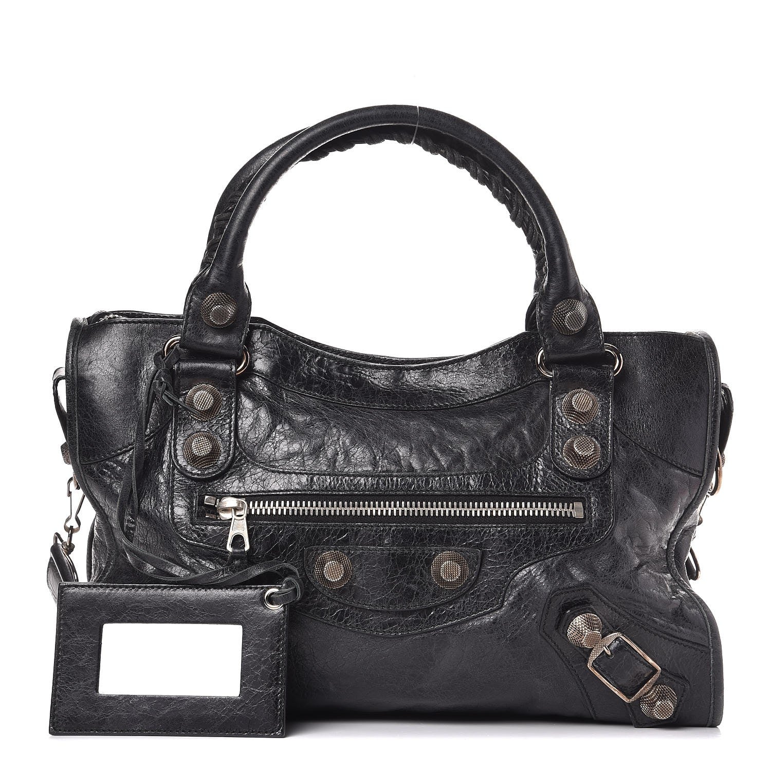 Balenciaga Agneau Giant 21 Silver Hardware City Black 1 of 12