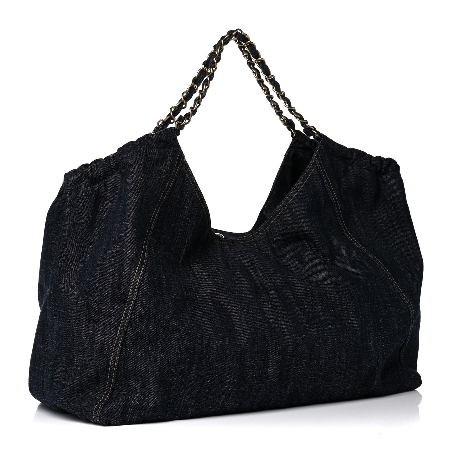Denim XL Coco Cabas Tote Blue