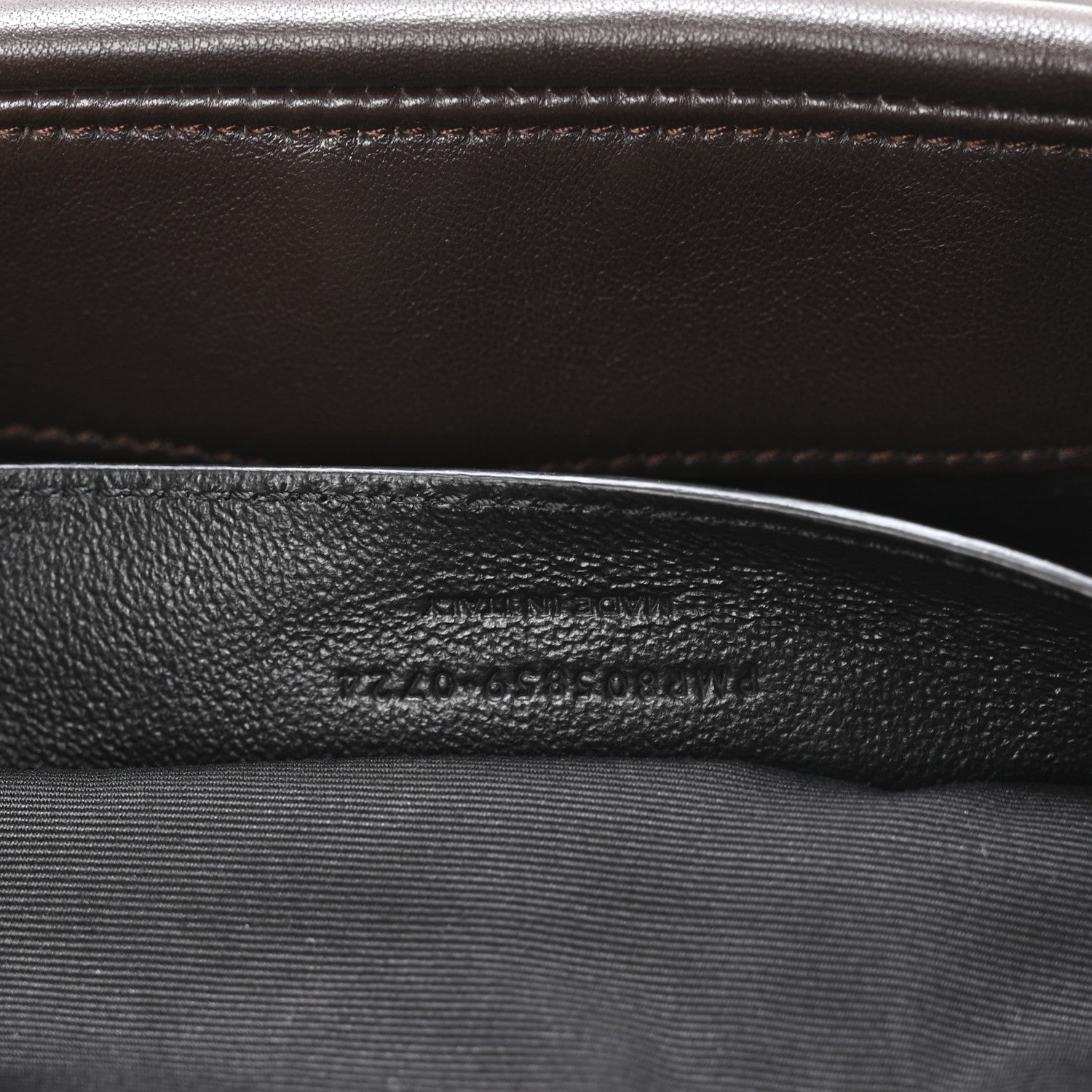 Saint Laurent Lambskin Matelasse Monogram Large Jamie 4.3 Dark Sweet Chocolate Dark Sweet Chocolate 7 of 11