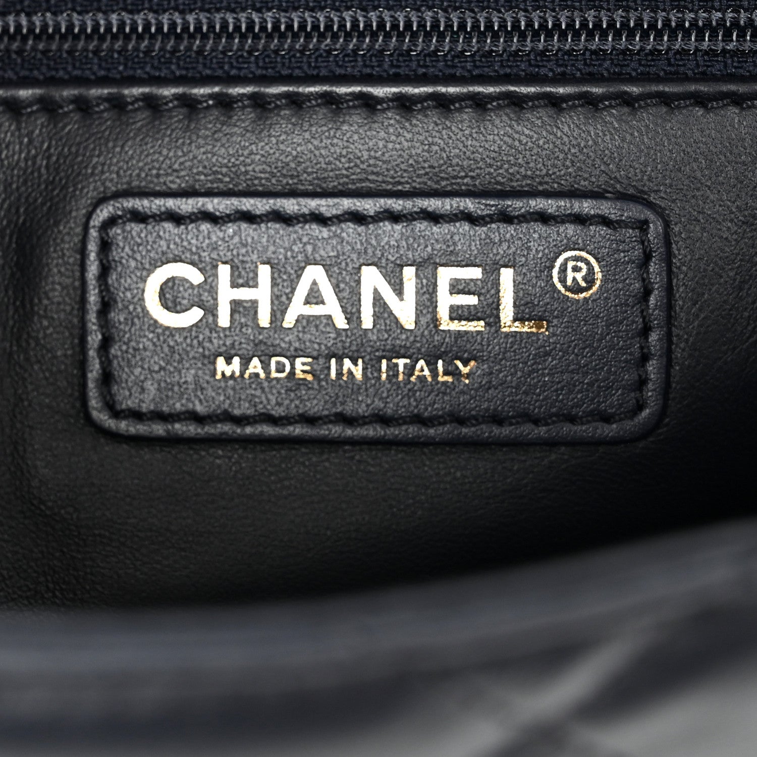 Chanel Lambskin Quilted Easy Carry Flap Navy 5 of 12