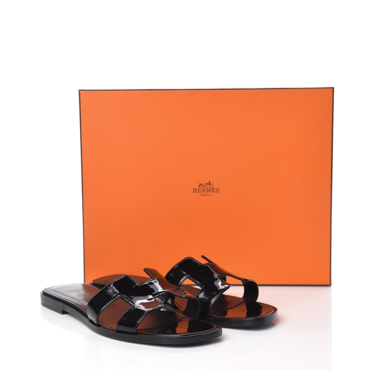 Patent Oran Sandals 37 Black