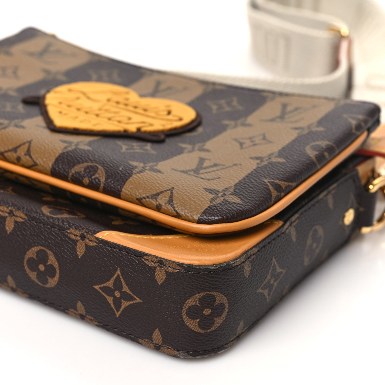 Louis Vuitton X NIGO Reverse Monogram Stripes Trio Messenger 10 of 11