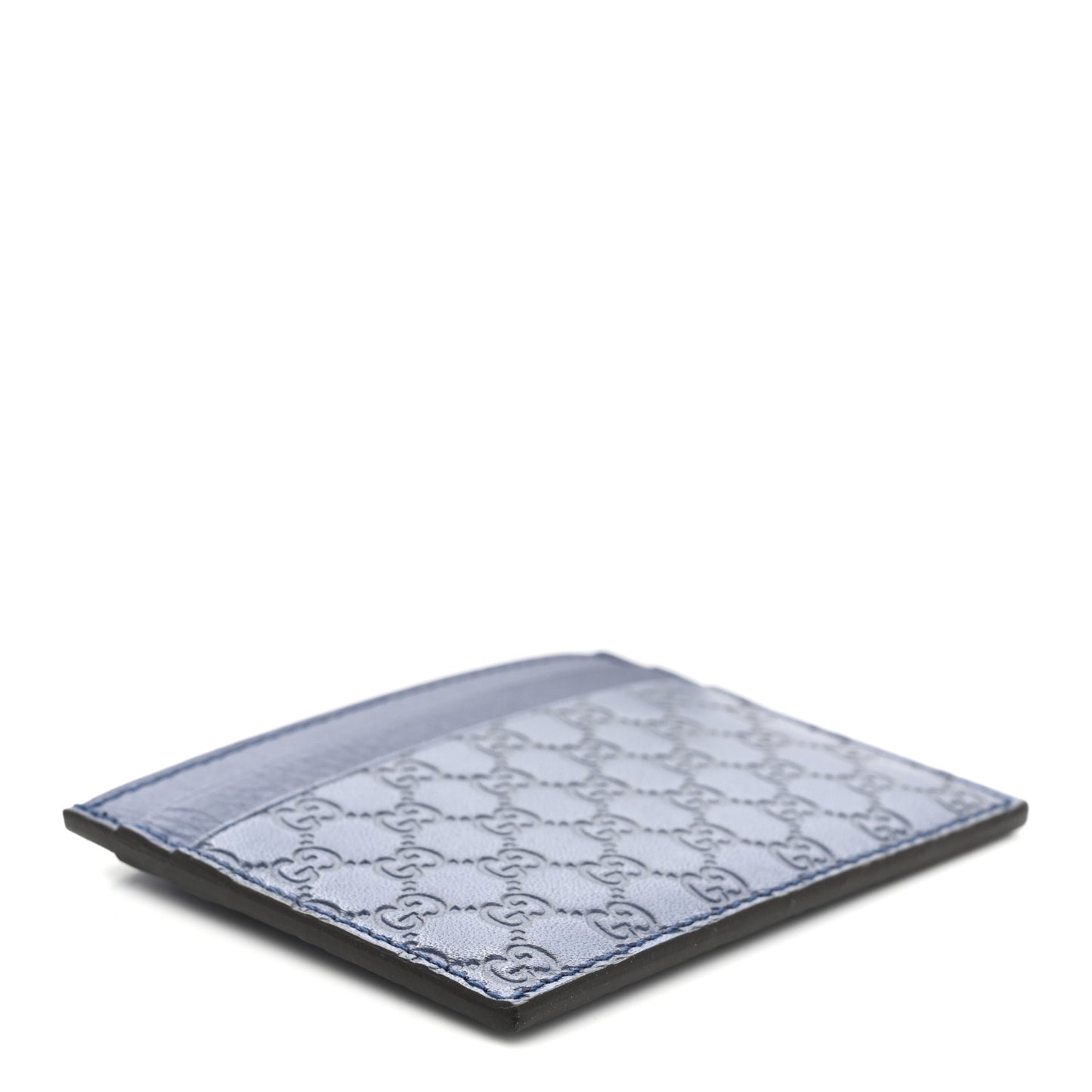Microguccissima Card Holder Blue