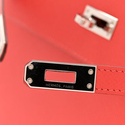 Hermes Epsom Kelly Sellier 25 Rose Jaipur 12 of 14