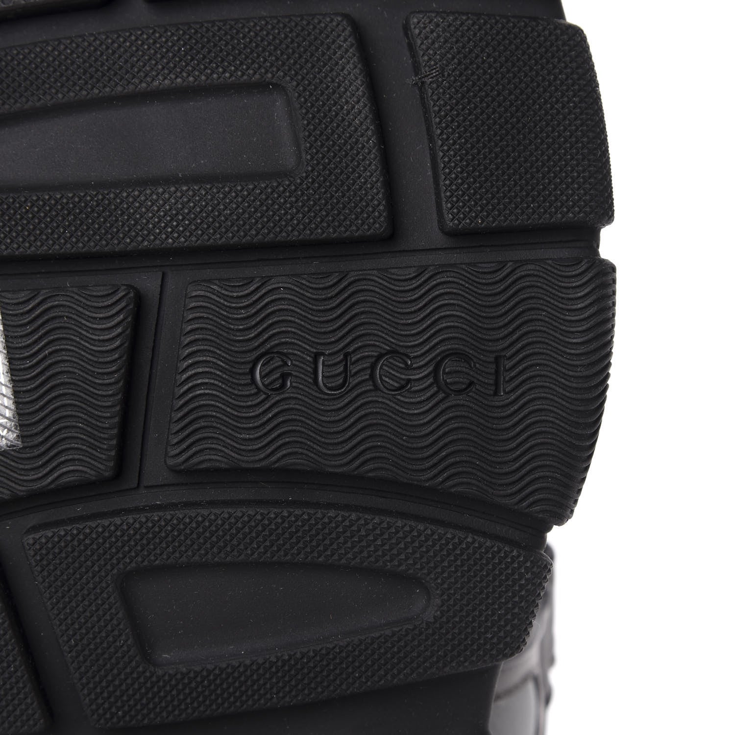 Gucci X SEGA Nappa Mesh Mens Aguru Sandals 11 Loess Black 7 of 9