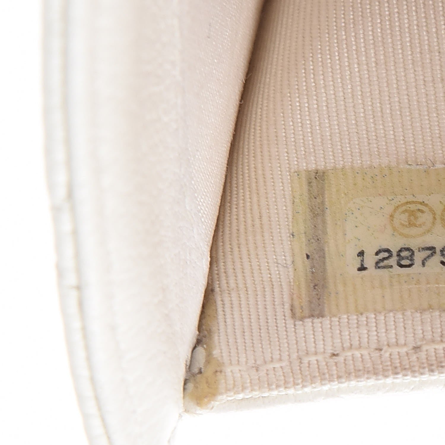 Chanel Caviar Quilted Large Flap Wallet White 8 of 14