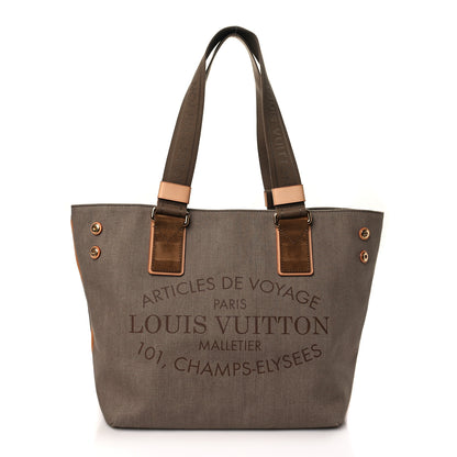 Louis Vuitton Denim Articles de Voyage Cabas Beige 1 of 7