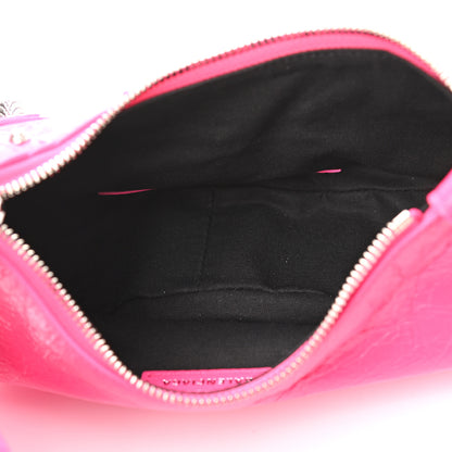 Balenciaga Agneau Arena Le Cagole Shoulder Bag XS Hot Pink 5 of 10