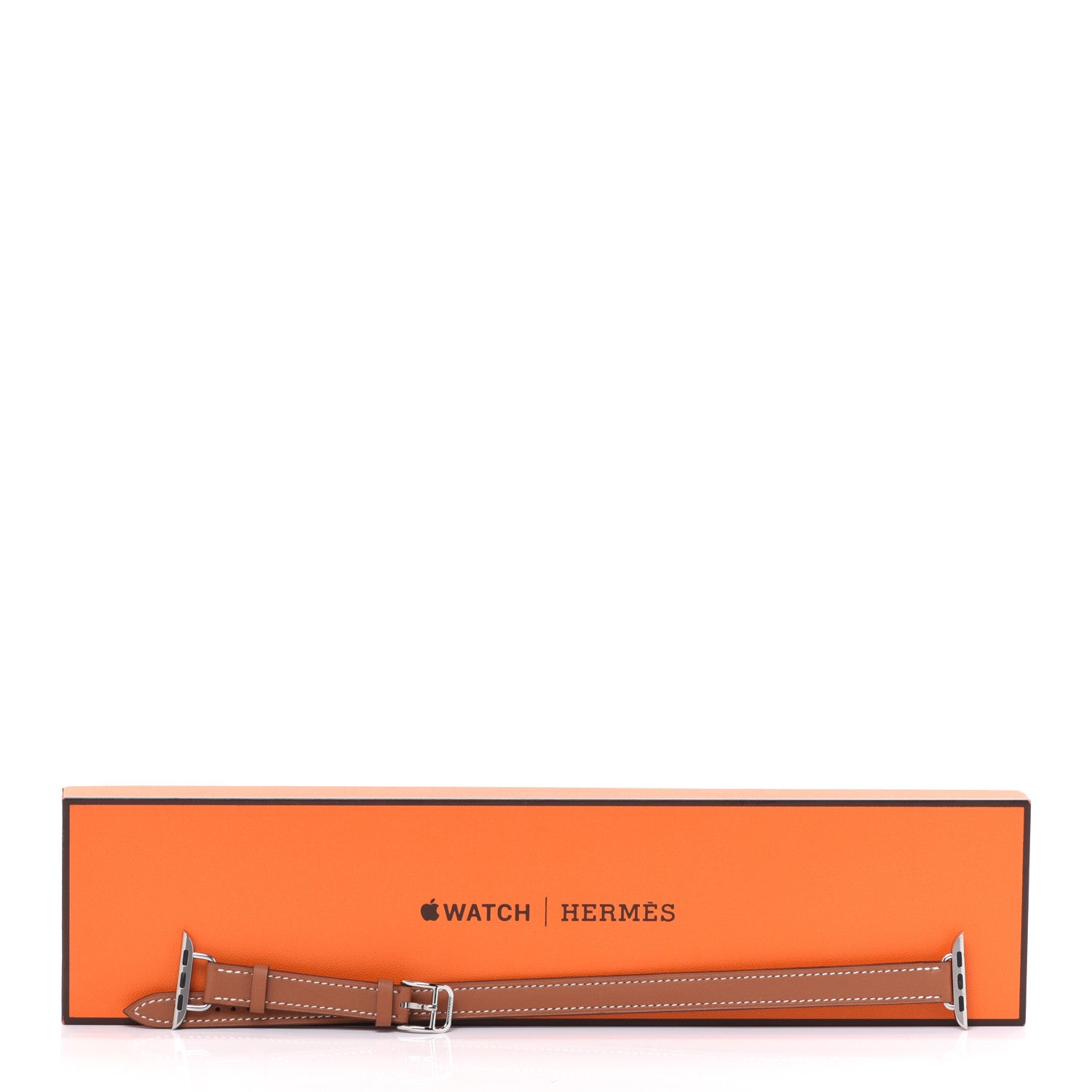 Hermes Swift 41mm Apple Watch Attelage Double Tour Band Gold 8 of 8