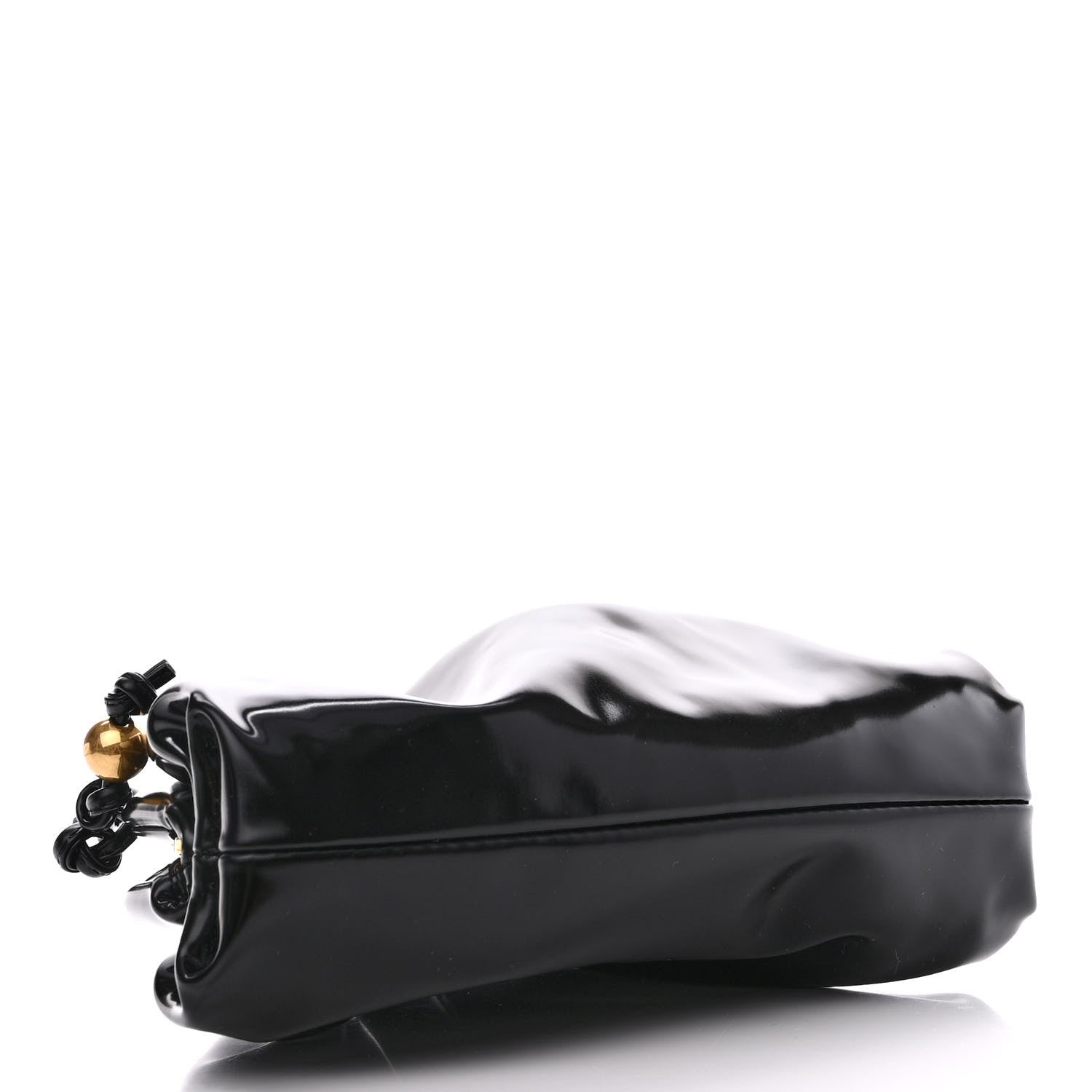 Bottega Veneta Brushed Calfskin The Mini Pouch Black 4 of 11