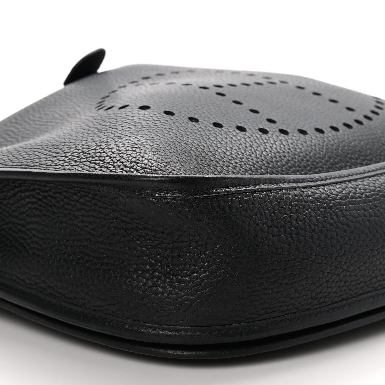 Hermes Taurillon Clemence Evelyne II PM Black 9 of 10