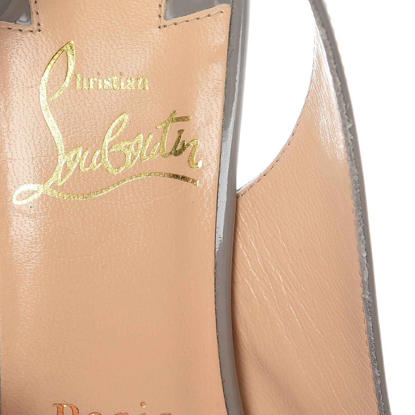 Patent Fifi Sling 85 Pumps 37 Gris
