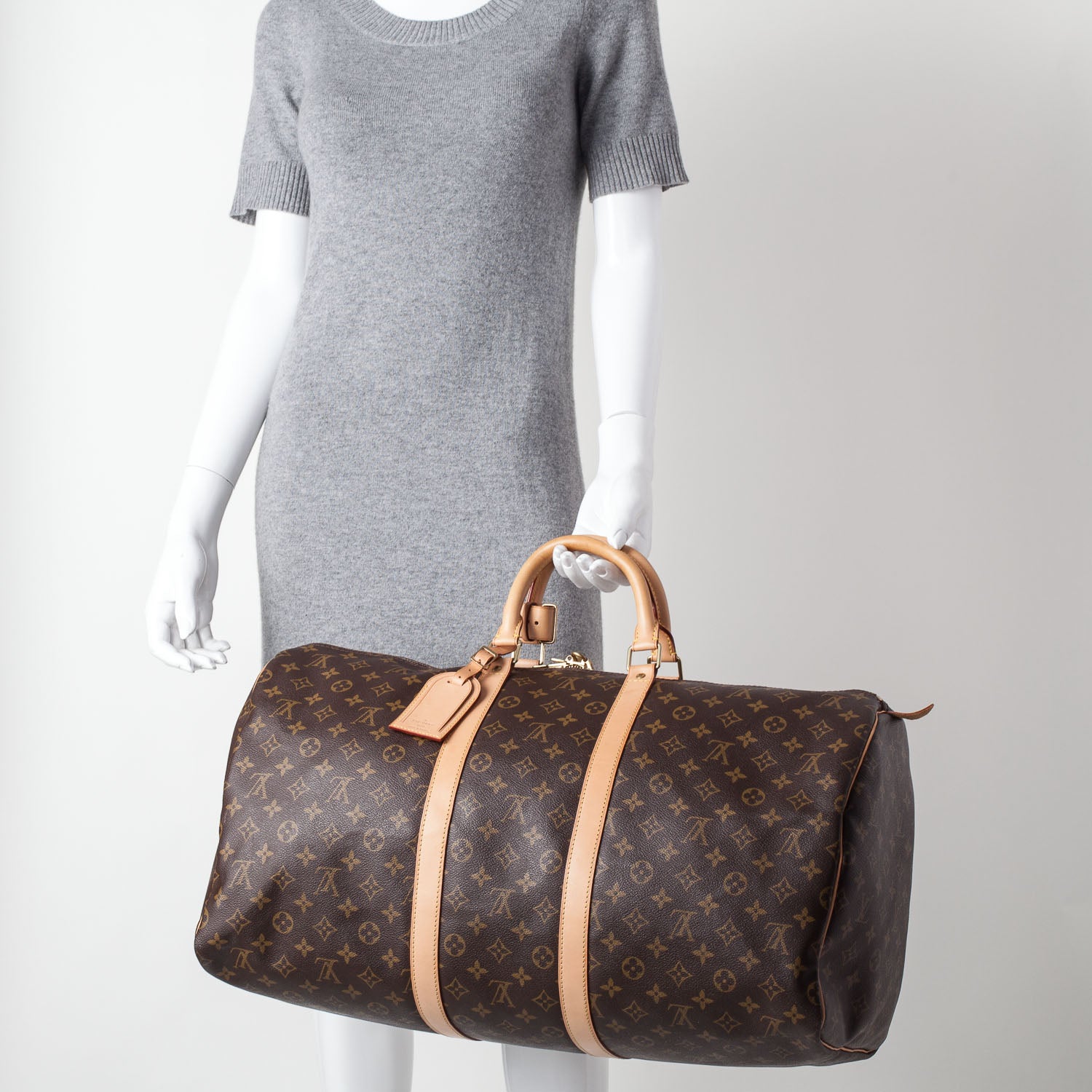 Louis Vuitton Monogram Keepall 55 2 of 10