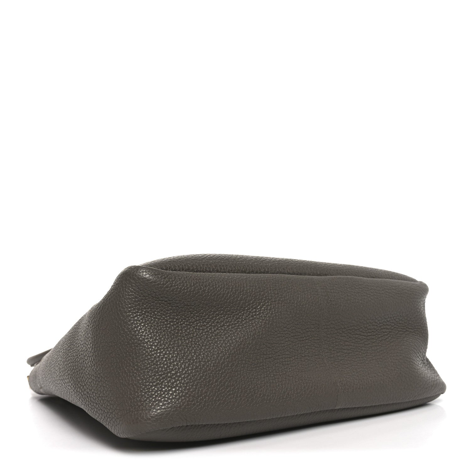 Prada Vitello Daino Soft Medium Zippered Top Handle Bag Bambu 4 of 9