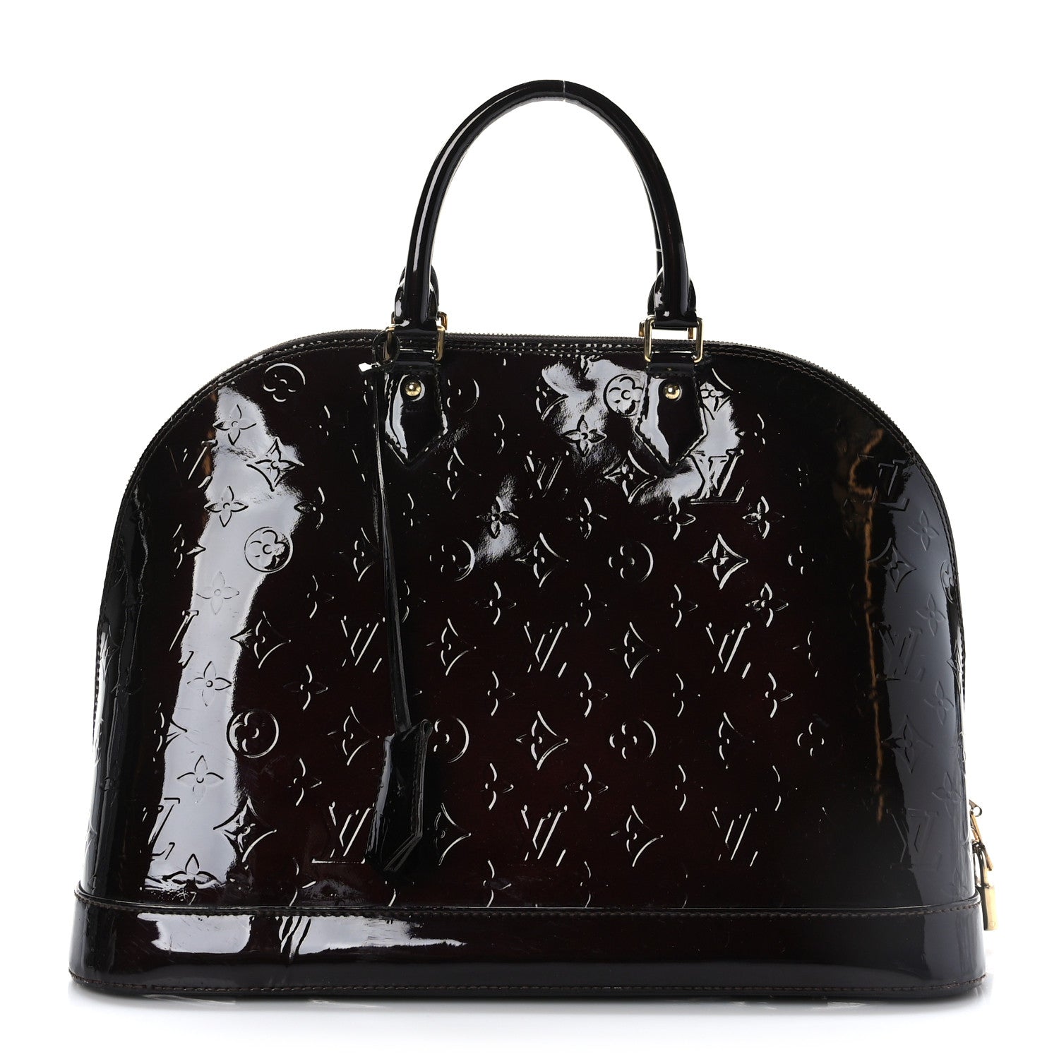 Louis Vuitton Vernis Alma MM Amarante 1 of 10