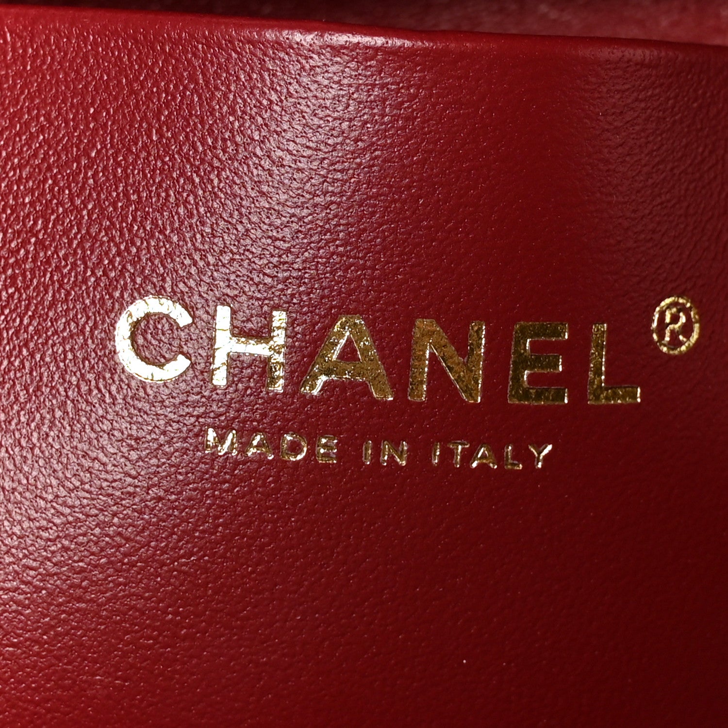Chanel Calfskin Crocodile Embossed Turn Around Mini Flap Burgundy 6 of 10