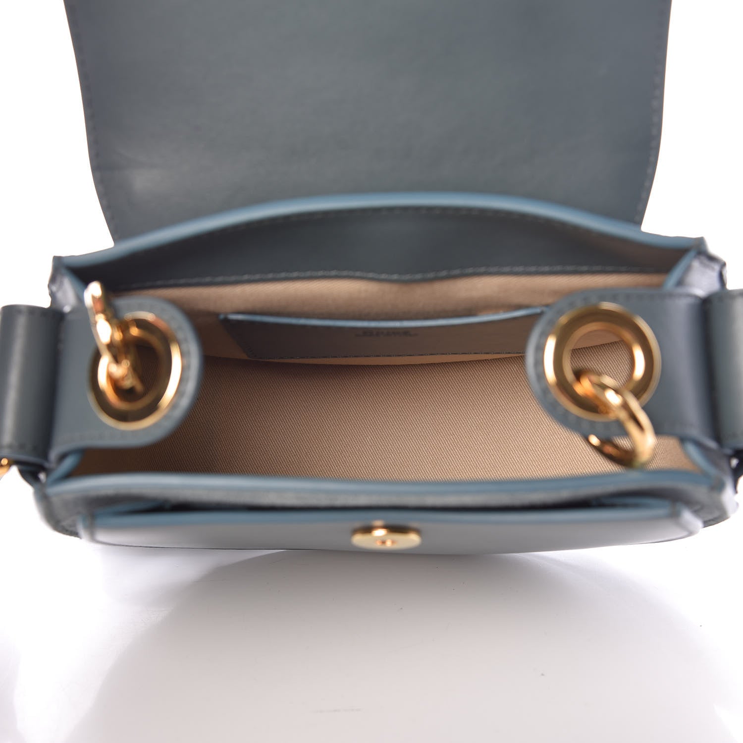 Chloe Calfskin Small Tess Bag Cloudy Blue 5 of 10