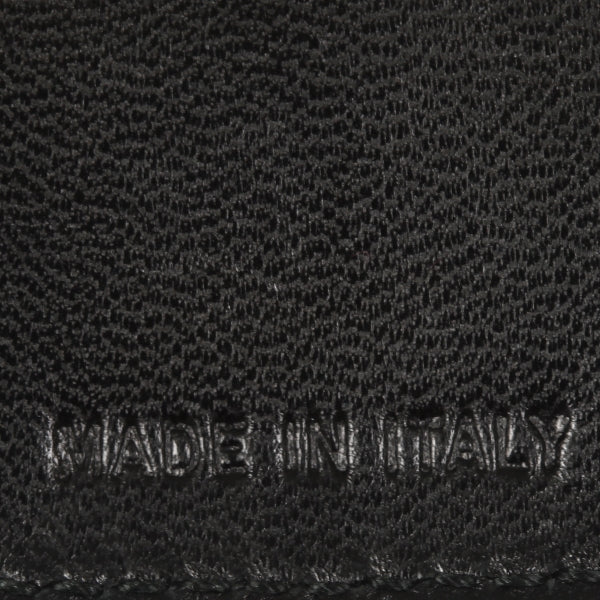 Lizard Mens Billfold Wallet Black