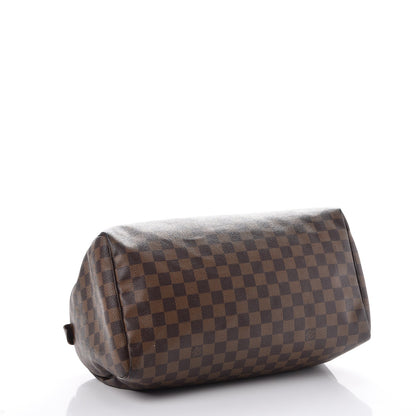 Louis Vuitton Damier Ebene Speedy 35 17 of 29