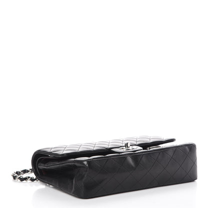 Chanel Lambskin Quilted Medium Double Flap Black 4 of 9