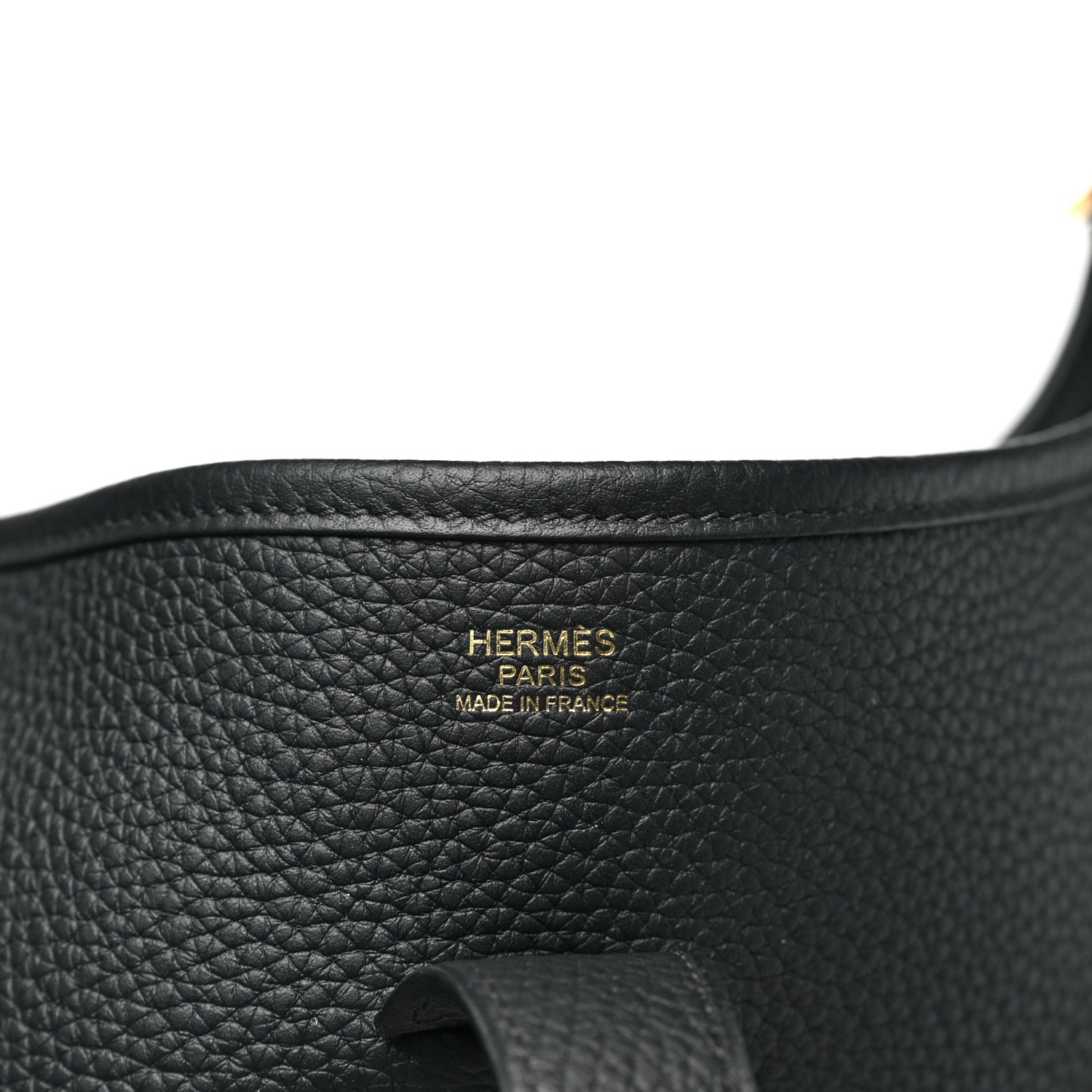 Hermes Taurillon Clemence Evelyne III GM Black 6 of 11