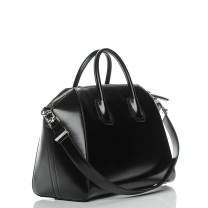 Givenchy Shiny Lord Calfskin Medium Antigona Black 4 of 8