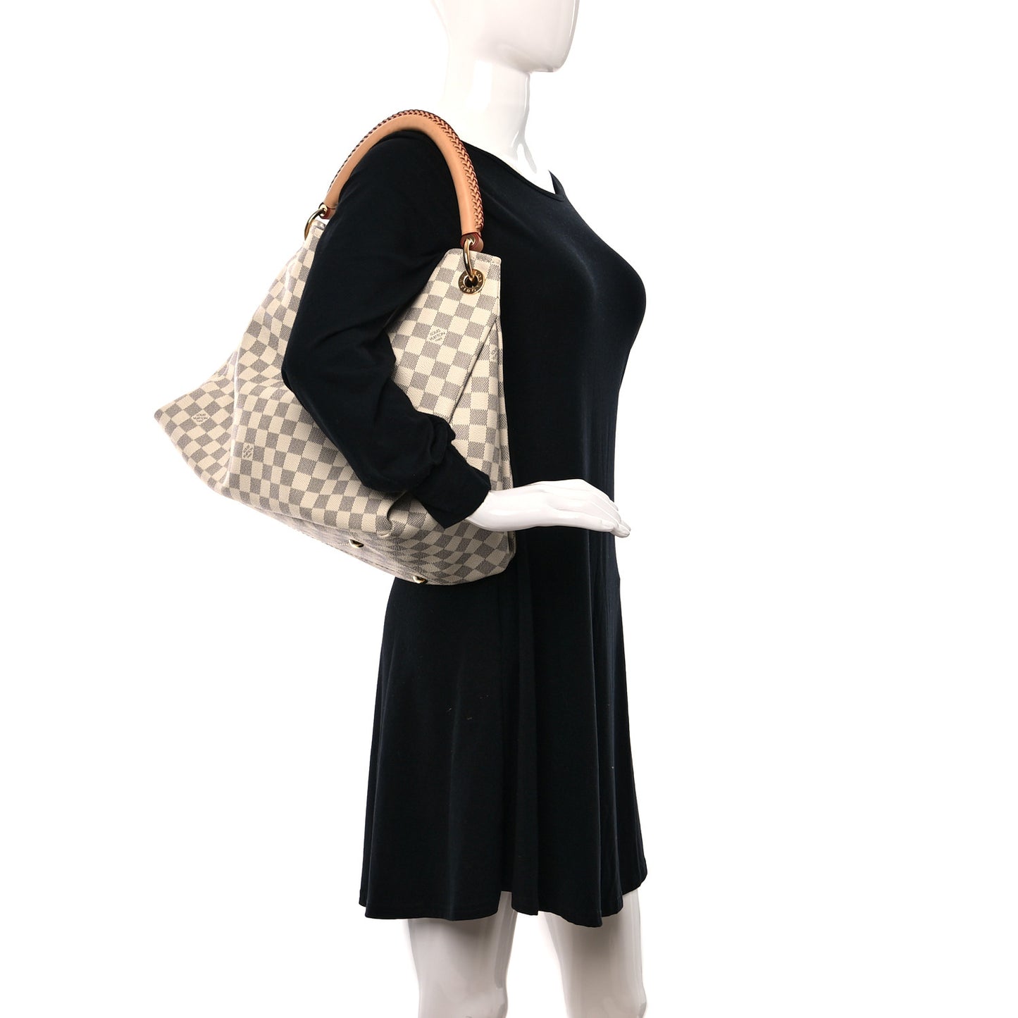 Damier Azur Artsy MM