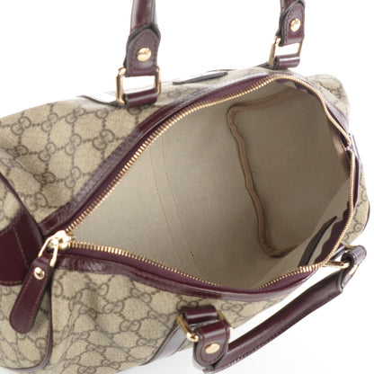 Gucci GG Plus Monogram Medium Joy Boston Bordeaux 7 of 7