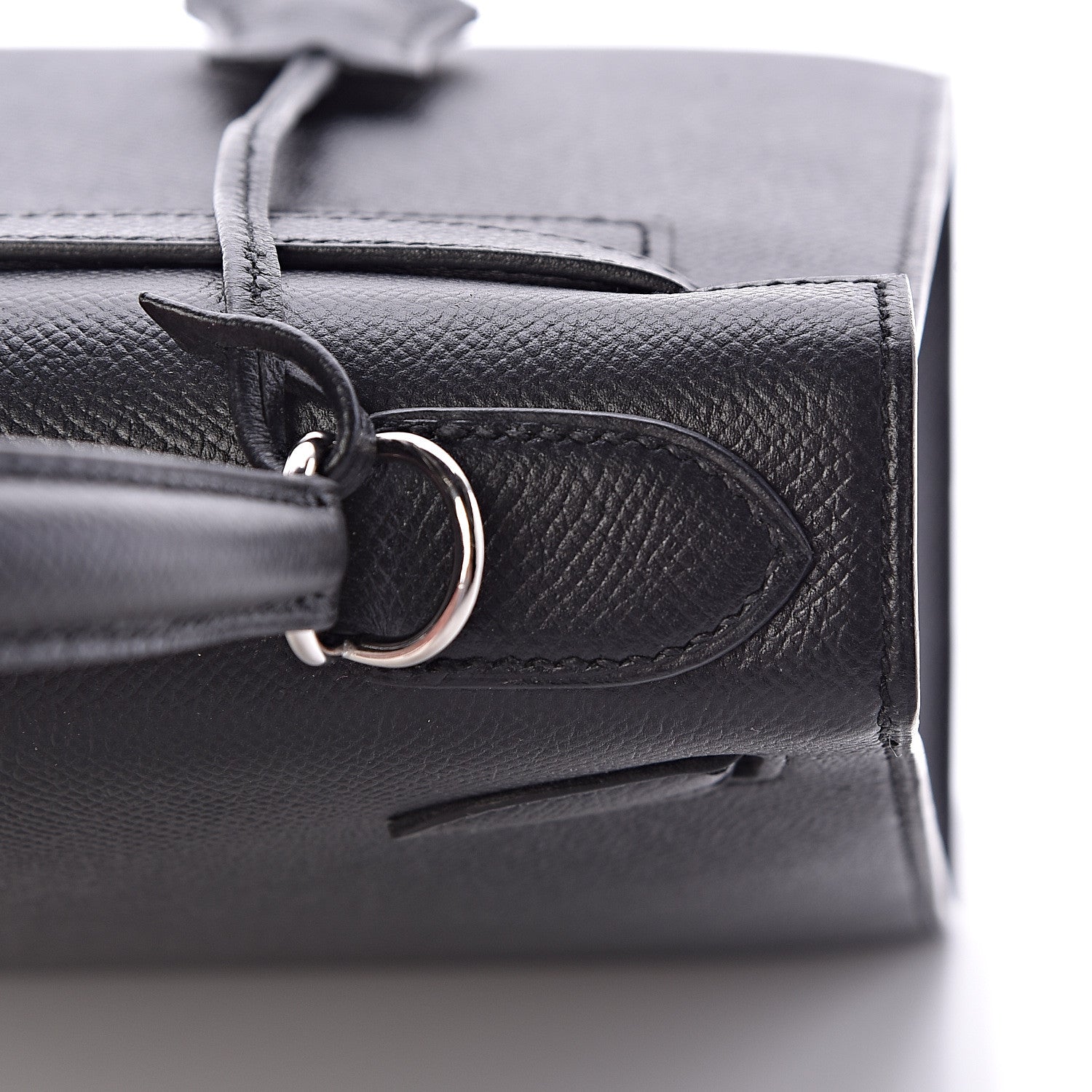 Hermes Epsom Kelly Sellier 28 Black 12 of 40