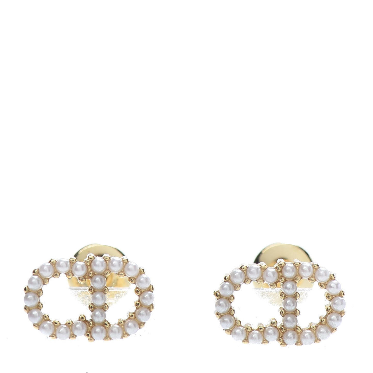 Pearl Clair D Lune Earrings Gold