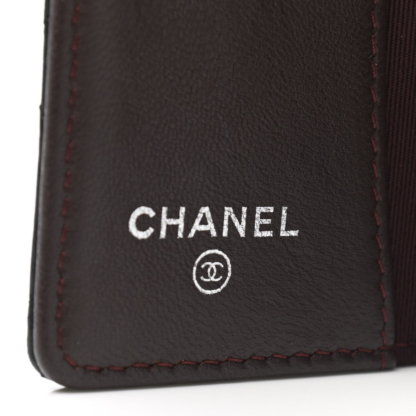 Lambskin Quilted 6 Key Holder Black