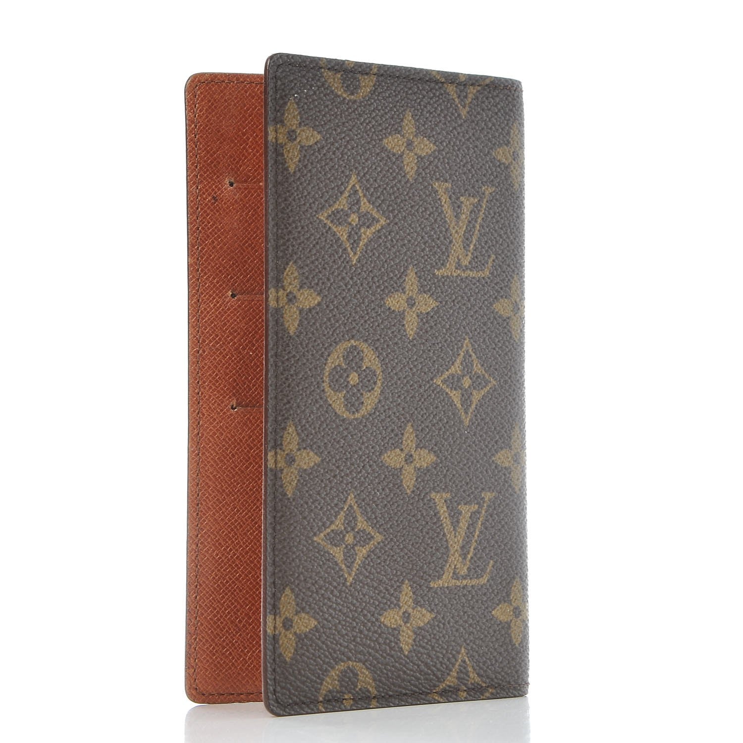 Louis Vuitton Monogram Checkbook Holder Case Wallet 3 of 6