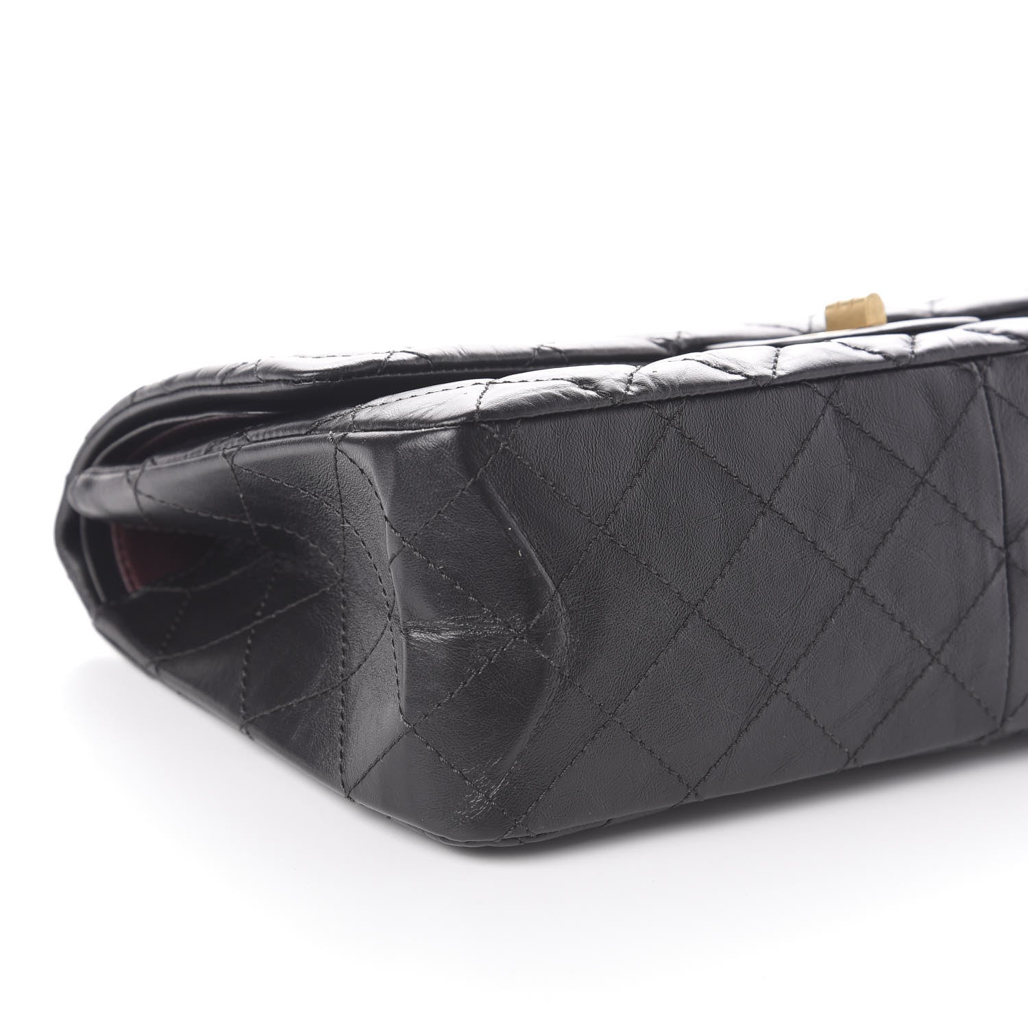 Chanel Aged Calfskin Quilted 2.55 Reissue 227 Flap Black 9 of 10