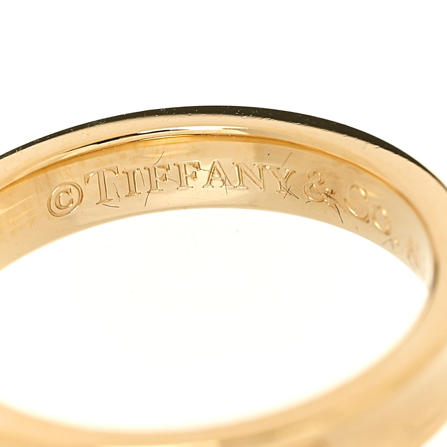18K Yellow Gold Narrow 1837 Ring 57 8