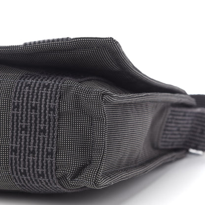 Hermes Canvas Herline Messenger Bag Grey 7 of 7