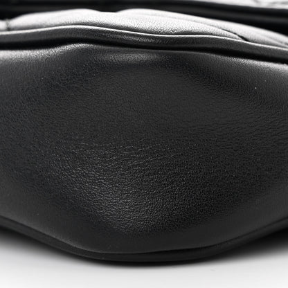 Gucci Calfskin Matelasse Super Mini GG Marmont Shoulder Bag Black 10 of 10