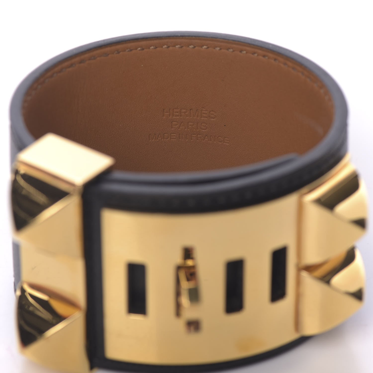 Hermes Chamonix Collier De Chien CDC Bracelet S Black 4 of 6