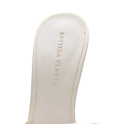 Bottega Veneta Nappa Matelasse Padded Mule Sandals 39.5 Optic White 10 of 13