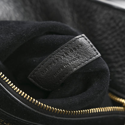 Saint Laurent Grained Deerskin Bea Tote Black 7 of 11