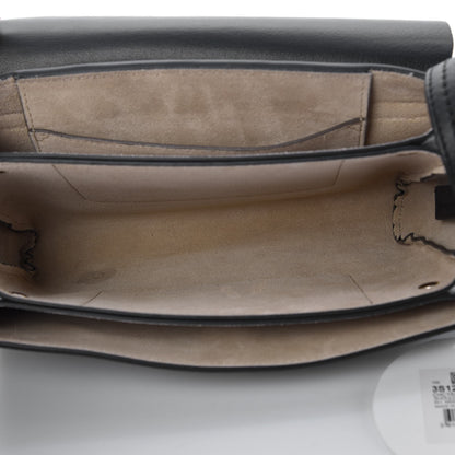 Chloe Suede Calfskin Small Faye Shoulder Bag Black 5 of 9