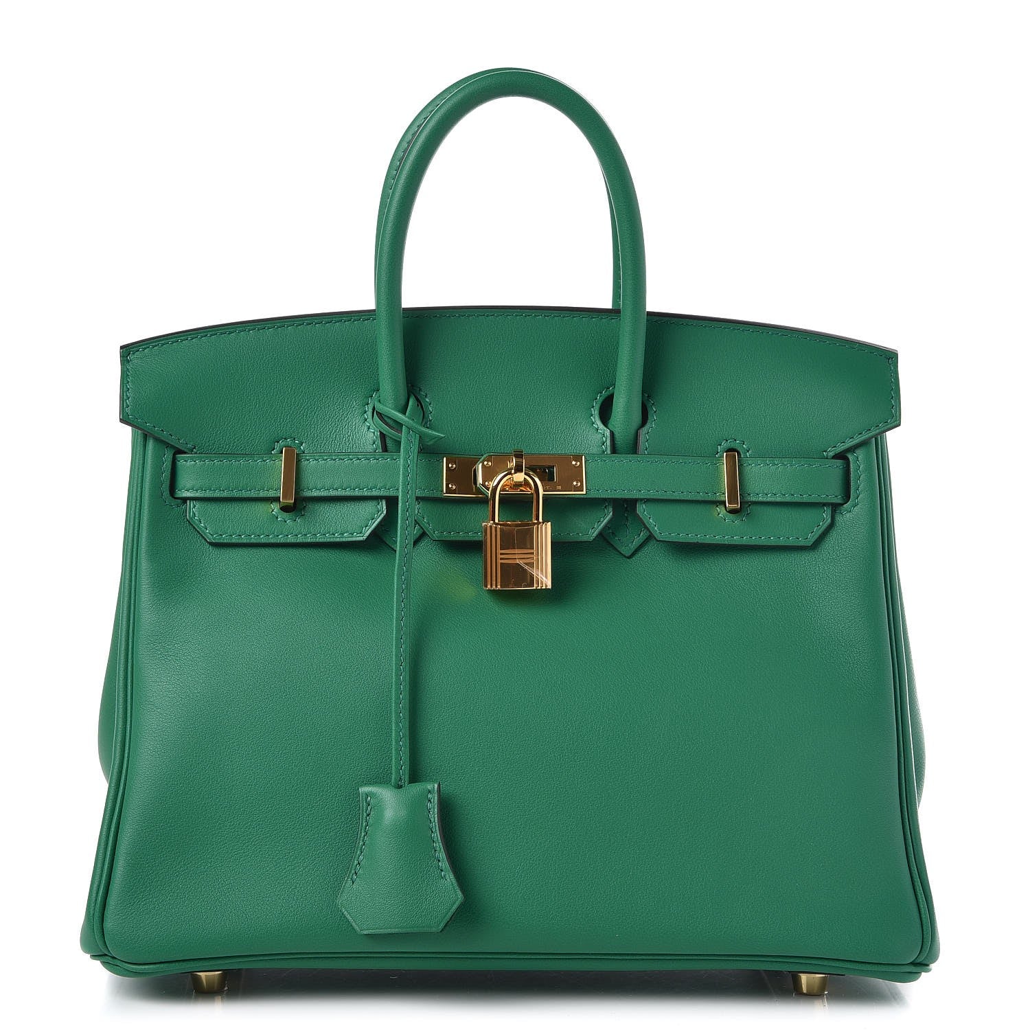 Hermes Swift Birkin 25 Vert Vertigo 1 of 40