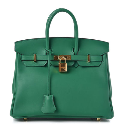 Hermes Swift Birkin 25 Vert Vertigo 1 of 40