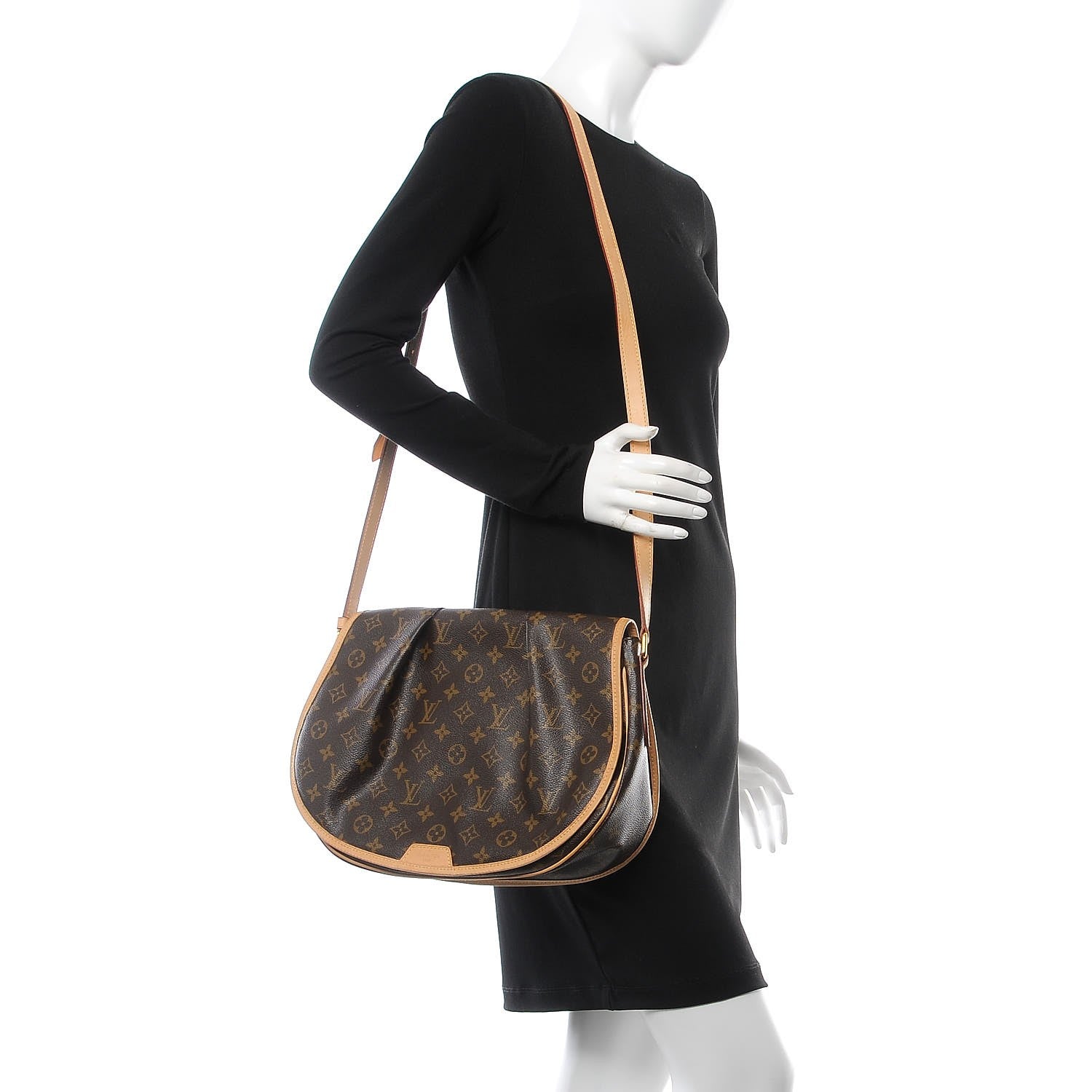 Louis Vuitton Monogram Menilmontant MM 2 of 10